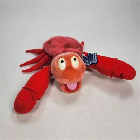 Vintage Disney The Little Mermaid Sebastian 7 Stuffed Plush Applause Red Crab 1399 Picclick