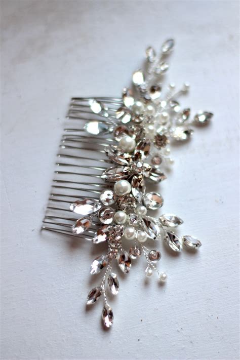 Crystal Hair Clip Decorative Hair Clip Bridal Hair Pin Hair Etsy
