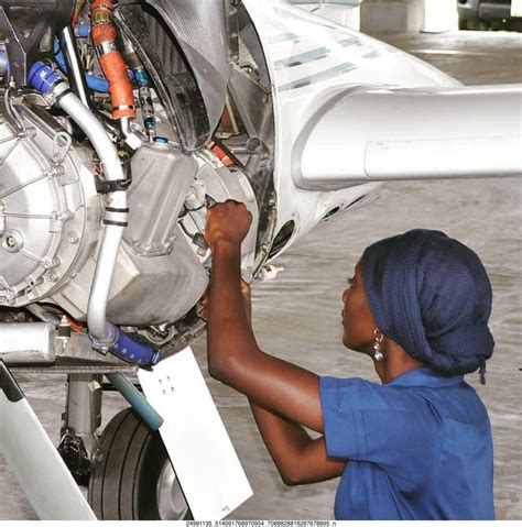 Meet Fatima Ajus, Nigerian Female Aircraft Mechanic - WeAfrique Nations