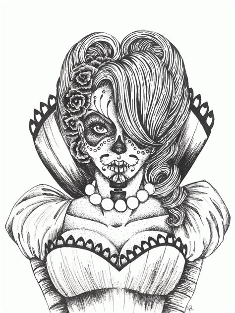 But did you check ebay? Free Printable Day Of The Dead Coloring Pages - Coloring Home