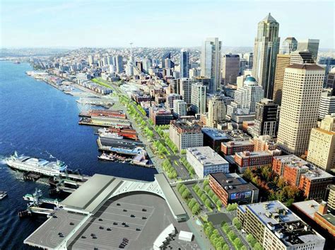 Seattle Waterfront Renderings 2019