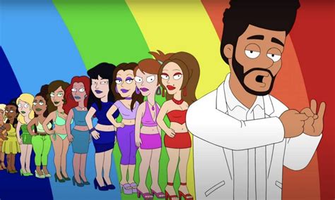 abel ‘the weeknd tesfaye and joel hurwitz spill the beans on their ‘american dad ” episode
