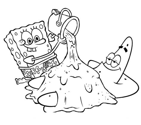 Spongebob Coloring Pages Characters 101 Coloring