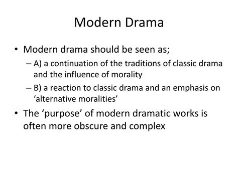 Ppt Modern Drama Powerpoint Presentation Free Download Id3011445