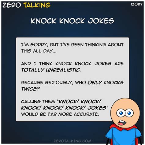 Knock Knock Jokes Zero Talking