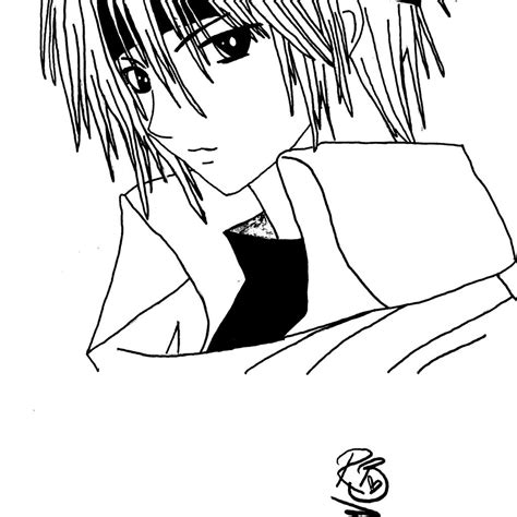 Anime Boy Coloring Sheets Marmalade Boy Coloring Pages For Kids