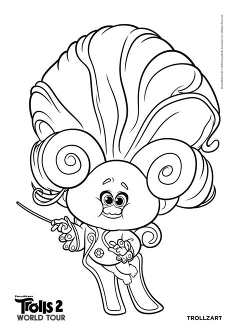 Desenhos Para Colorir Dos Trolls Poppy Coloring Page Free Coloring