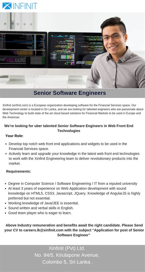 Senior Software Engineers 2023