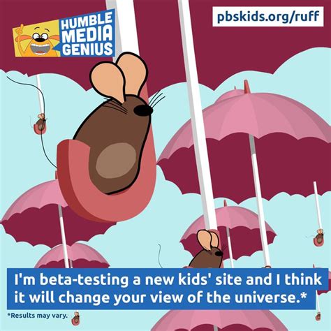 Ruff Ruffman Humble Media Genius Is A New Site At Pbs Kids About Media