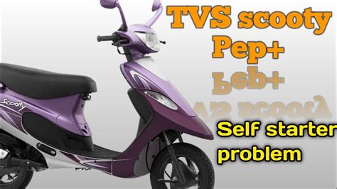 Tvs is always price sensitive, as this model is not reverse; TVS Scooty pep+ self starter complient | battery down ...