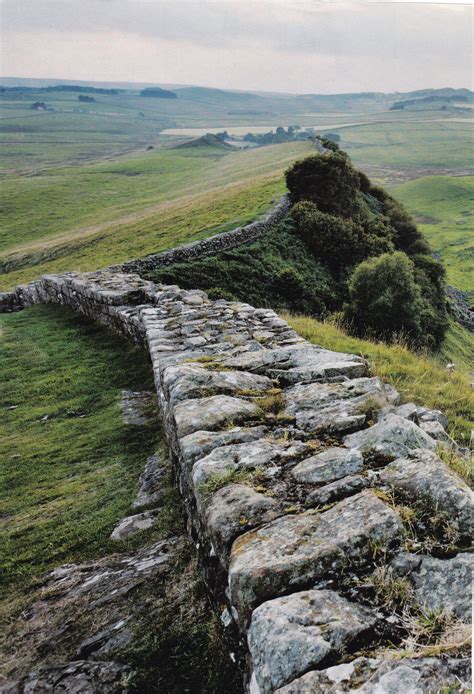 The Old Frontier Hadrians Wall Scottish Borders United Kingdom