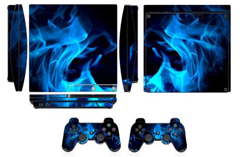Fire Q261 Vinyl Skin Sticker Protector For Sony Ps3 Slim Playstation 3