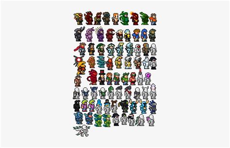 All Armor Terraria All Vanity Items Transparent Png 300x450 Free