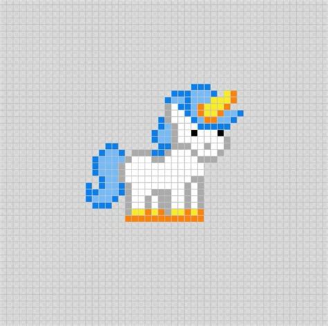 Unicornio Unicorn Pixel Art Patterns Punto De Cruz Animales Punto