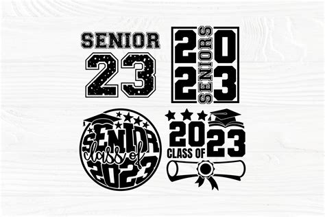 Graduation Svg Bundle Senior 2023 Svg Class Of 2023 Svg Png By