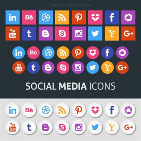 Small Social Media Icons Png 10 Free Cliparts Download Images On