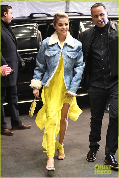 Selena Gomez Yellow Dress