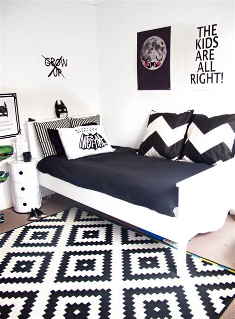 Monochrome Kids Room Get The Look The Only Girl In The House Black