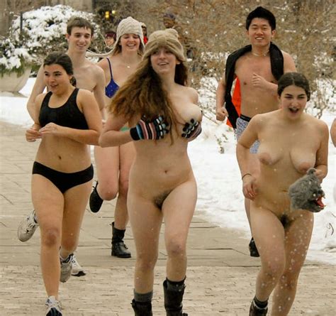 Polar Bear Naked Run University My XXX Hot Girl