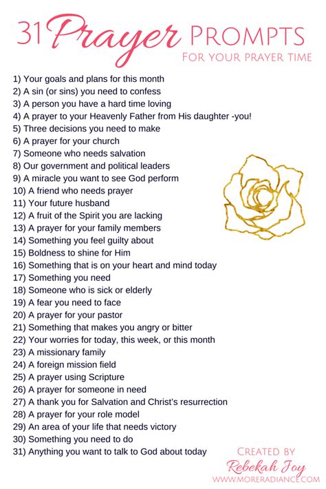 9 Ways To Organize Your Prayer Life Artofit