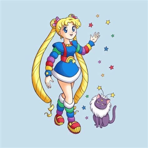 Rainbow Moon Ii By Ellador Sailor Moon Usagi Sailor Moon Art Sailor