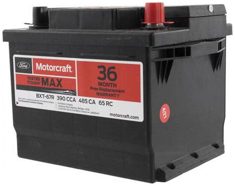 Motorcraft Battery Group Size 67r Bxt67r Oreilly Auto Parts