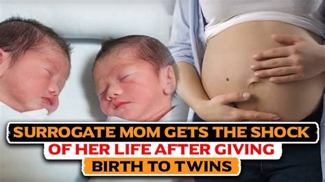 Surrogate Mom Gets The Shock Of Her Life After Giving Birth To Twins