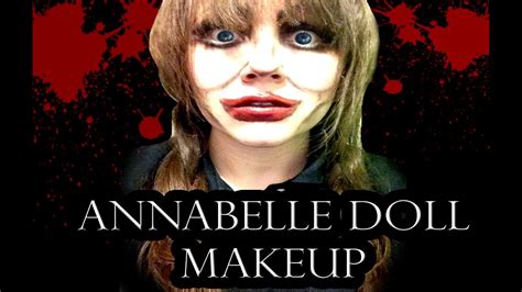 The Conjuring Annabelle Doll Makeup ♥ Youtube