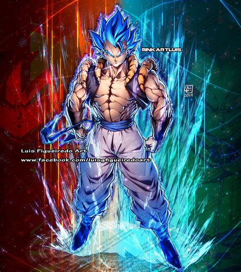 Dragon Ball Super Poster Gogeta Blue Hit And Jiren 12in X 18in Free