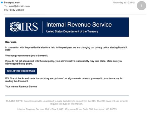 Irs Phishing Scams And Malware Scams Abound Heres How To Avoid The Bait