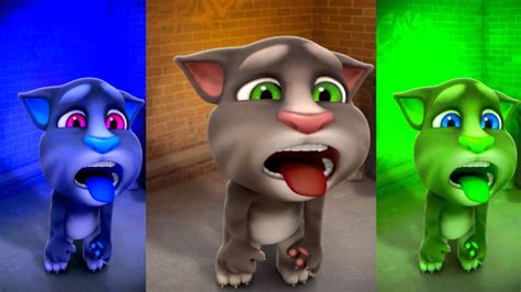 Talking Tom Colors Reaction Compilation Iphone Ipad Gameplay 720 Hd