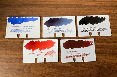 Everyday Writers The Best Fountain Pen Inks For Daily Use — The