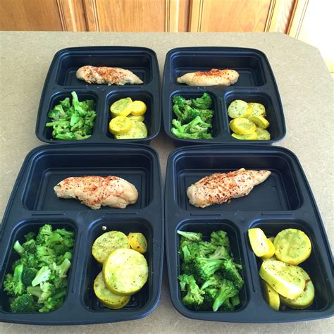 Even better, you don't have to wait for the store to open. Chicken & Veggie Low-Carb Meal Prep - Diary of a Fit Mommy