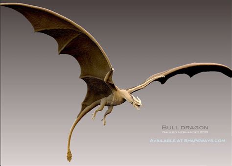 Bull Dragon By GalileoN On DeviantART Dragon Silhouette Dragon