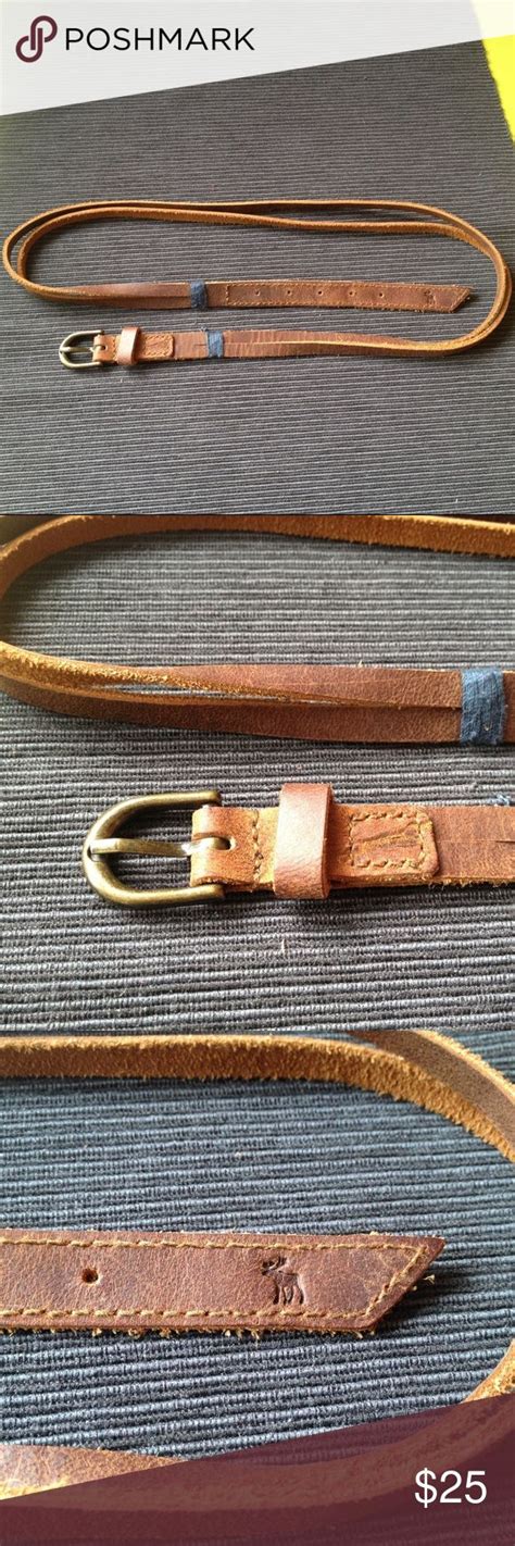The Abercrombie And Fitch Women Leather Belt Leather Women Leather Leather Belt
