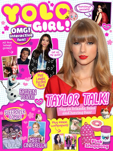 Yay Issue 5 Of Yolo Girl Is Out Now And It S Packed With Interactive Fun Including 1d News