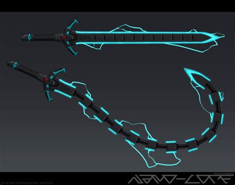 Sci Fi Energy Whip Sword By Nano Core On Deviantart