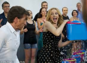 Kylie Minogue Gets Wet And Covered In Glitter On Spanish Tvs El