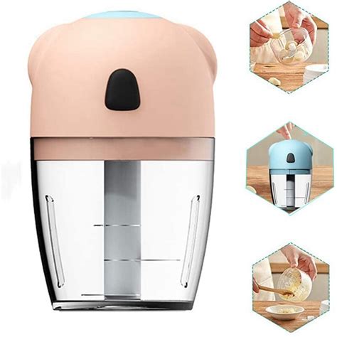 Mini Electric Garlic Chopper Grindersmall Kitchen Onion Chopper