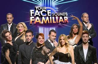 Your face sounds familiar is a popular celebrity singing show format, that currently has versions in different countries around the world, including in the past, wiwibloggs has covered former eurovision stars who have competed on your face sounds familiar. ITV Reveal Own Version Of Sing Your Face Off