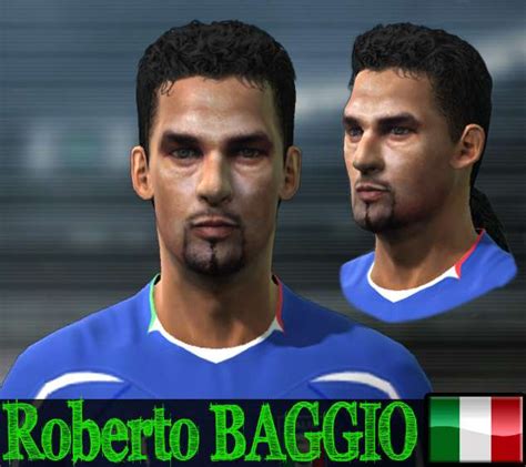 Roberto Baggio Face Pro Evolution Soccer 2011 At Moddingway