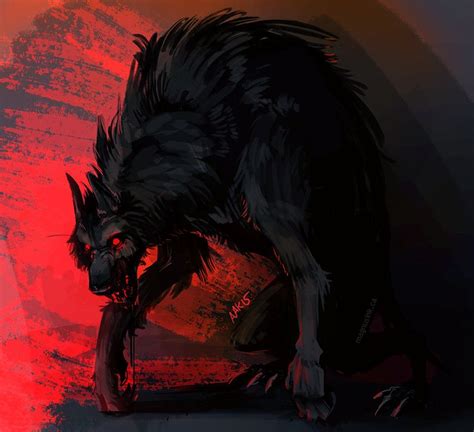 Artstation Werewolves 2 Amanda K Werewolf Art Werewolf Aesthetic
