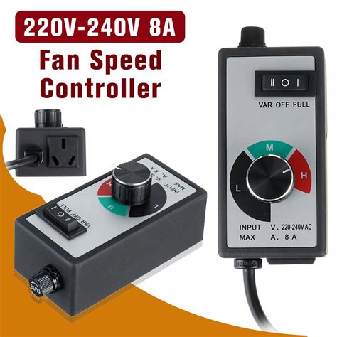 220v 240v 1800w Variable Speed Controller For Fan Router Speed Control