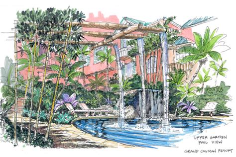 Resort Drawing At Explore Collection Of Resort Drawing