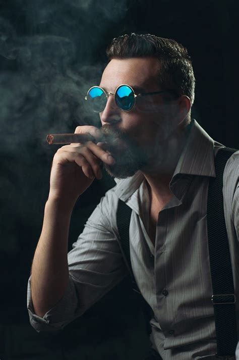 A Man Who Smokes A Cigar By Inna Lyubichanskaya On 500px Portrait