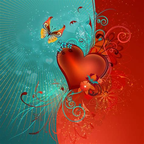 Heart Art Wallpapers Top Free Heart Art Backgrounds Wallpaperaccess