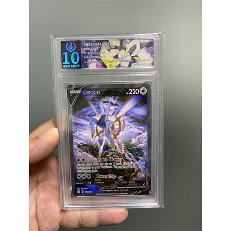 Lenha Thẻ Bài Pokémon Eng Arceus V Btcg 10 Alternate Full Art