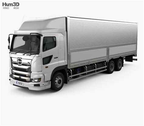 Id really appreciate someones assistan. 3D model of Hino 700 Profia Box Truck 3-axle 2017 | Hino, 3d model, Trucks
