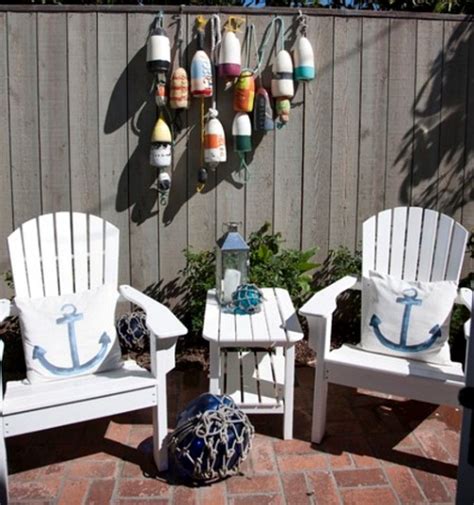 Nautical lamps can be decorated with lights, lighthouses, candle holders, lanterns to frame the nautical theme decorations. Small Nautical Theme Cottage with Nantucket Flair ...