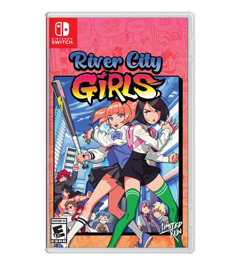 River City Girls Best Buy Exclusive Cover Sheet Limited Run Games